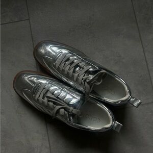 Matisse Metallic Silver Sneakers